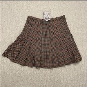 Brand new brandy Melville plaid skirt